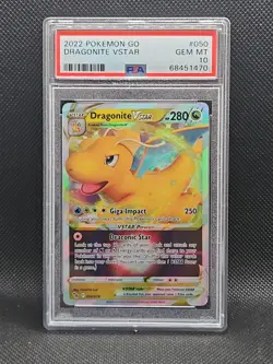 Dragonite VSTAR 050/078 Pokemon GO Holo - PSA 10! - Image 1