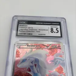 CGC 8.5 Reshiram Holo Legendary Treasures Radiant Collection 2013 Pokemon #RC22 - Image 5