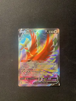 Pokemon TCG Ho-Oh V (Full Art) Sword & Shield - Silver Tempest 187/195 Holo... - Image 1