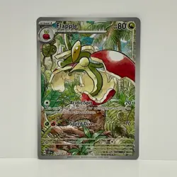 Pokemon TCG Flapple 210/191 SV08 Surging Sparks Secret Rare Holo EN - Image 1