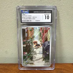Pokemon TCG Litleo 139/132 Illustration Rare SV CGC Gem Mint 10 - Image 1
