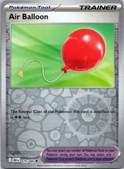 Air Balloon 079/086 Uncommon Black Bolt Pokemon Reverse Holo Near Mint - Image 1