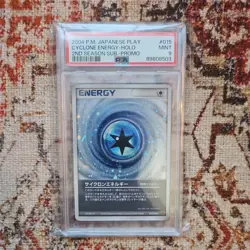 2004 Cyclone Energy - PSA 9 - HOLO SWIRL POKEMON JPN PLAY PROMO 2ND SEASON SUB - Image 2