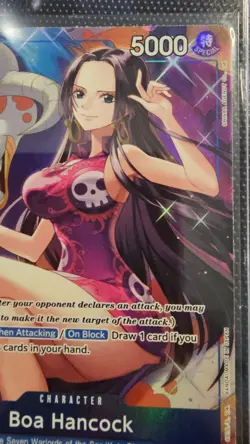 Namco Boa Hancock OP01-078 Premium Booster -The Best- SR Alt Art Foil ENG - Image 4
