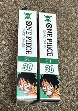 One Piece TCG Starter Deck ST-30 Luffy and Ace English 2 Sealed Boxes - Image 3