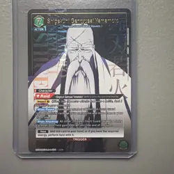 Union Arena TCG - Shigekuni Genryusai Yamamoto (093) (SR*) BLEACH Foil Alt Art - Image 1