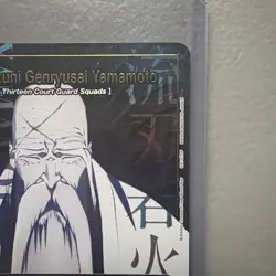 Union Arena TCG - Shigekuni Genryusai Yamamoto (093) (SR*) BLEACH Foil Alt Art - Image 2