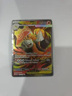 Mega Camerupt EX 156/132 SIR ENGLISH 2025 Pokemon Mega Evolutions PRESTINE - Image 1