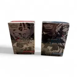2 Pokemon TCG SV10.5 Black Bolt & White Flare Booster Bundle Lot Sealed New - Image 1