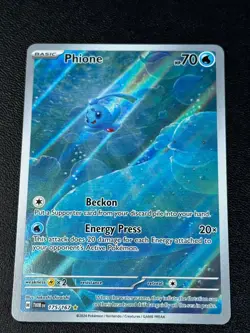 Pokemon TCG Phione - 175/167 SV06: Twilight Masquerade Illustration Rare NM - Image 1