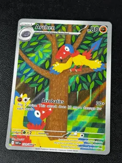 Pokemon TCG Archen - 131/086 SV: White Flare Illustration Rare NM - Image 1