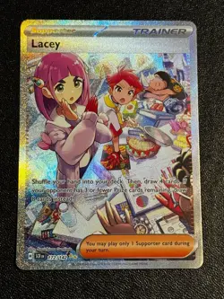 Pokemon TCG Lacey - 172/142 SV07: Stellar Crown Special Illustration Rare NM - Image 1