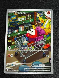 Pokemon TCG Fuecoco - 201/193 SV02: Paldea Evolved Illustration Rare NM - Image 1