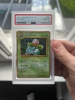 Pokemon Ivysaur Classic Collection 002/032 GEM MINT Japanese Graded PSA 10 - Image 3