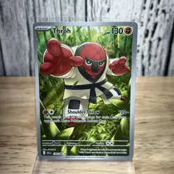 Throh - 128/086 - Pokemon Black Bolt Illustration Rare NM - Image 1