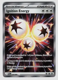 Pokemon Ignition Energy Ultra Rare ME02: Phantasmal Flames 124/094 NM - Image 1