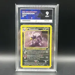 Houndoom 4/75 Holo Neo Discovery Pokemon TCG ACE 9 - Image 1