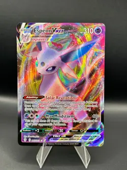Espeon VMAX 065/203 Ultra Rare Pokemon TCG Evolving Skies NM #A - Image 1