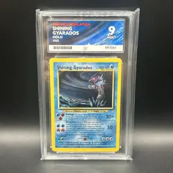 Shining Gyarados 65/64 Holo Neo Revelation Pokemon TCG ACE 9 - Image 1