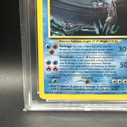 Shining Gyarados 65/64 Holo Neo Revelation Pokemon TCG ACE 9 - Image 5