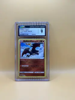Pokemon Radiant Charizard 020/159: Crown Zenith Holo CGC 9 - Image 1