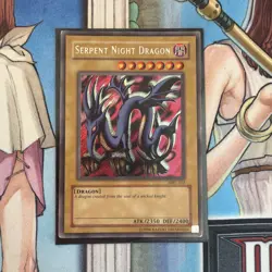 YuGiOh! MRL-103 Serpent Night Dragon Unlimited Secret Rare HP - Image 2