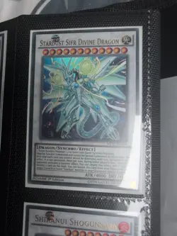 Stardust Sifr Divine Dragon Yu-Gi-Oh! MP17-EN054 1st Ultra Rare - Image 1