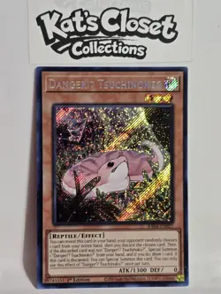 Danger!U TsuchinokoU (Secret Rare) RA04-EN027 Quarter Century Stampede 1st Ed - Image 1