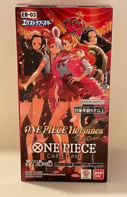 **US SELLER** EB-03 Heroines Edition One Piece Japanese booster box - Image 1