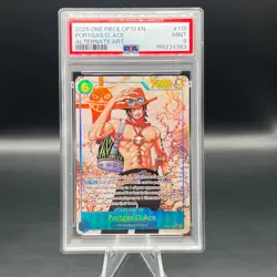 Portgas D. Ace 2025 One Piece OP13-119 SEC Alternate Art Carrying On His Will - Image 1