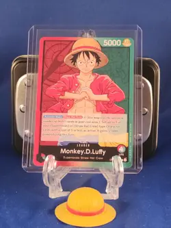 Monkey.D.Luffy - OP01-003 - Leader - English - Near Mint - One Piece CCG - Image 1