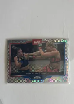 Ailin Perez 114 2023 Topps Chrome UFC Rookie Card NM Sports Card - Image 1