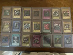Yu-Gi-Oh! Vintage Card Lot 21 Cards Super Rare Ultra Rare First Edition - Image 1
