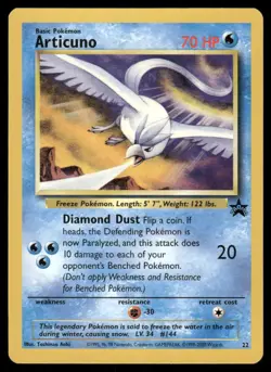 Pokemon Cards Articuno 22 Wizards Black Star Promos Promo NM - Image 1