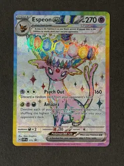 Espeon ex - 175 - SVP 175 - - SV: Scarlet & Violet Promo Cards - NM - Image 1