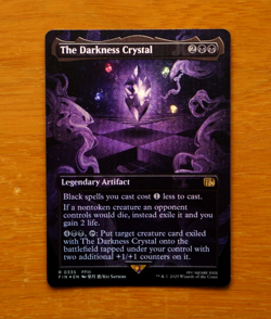 The Darkness Crystal #335 Extended Art Foil Magic the Gathering - Near Mint - Image 1
