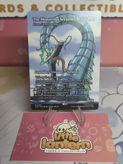 Koma, Cosmos Serpent [Borderless] Avatar: The Last Airbender: Eternal MTG M 0051 - Image 1