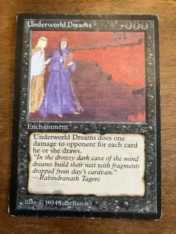 Underworld Dreams -English Legends -MTG MP/HP -FREE SHIPPING! - Image 1