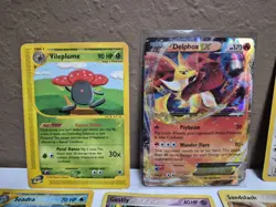 Pokemon Lot Of 20 VTG DAMAGED HP Pokemon Cards! Rares, E-Readers & More! - Image 2