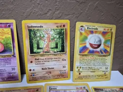 Pokemon Lot Of 20 VTG DAMAGED HP Pokemon Cards! Rares, E-Readers & More! - Image 4