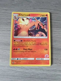 Charizard - 3/70 - Rare Dragon Majesty - Pokemon Card - HP 160 - Image 2