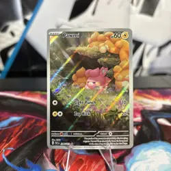 Pawmi 226/091 Illustration Rare Paldean Fates Pokemon TCG - Image 1