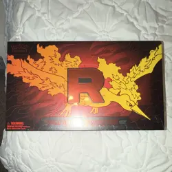 Pokemon TCG Team Rocket's Moltres ex Booster Box 18 Packs English 2024 - Image 1