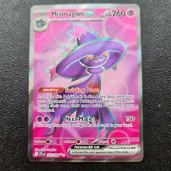 MISMAGIUS EX SIR- 112/094 - PHANTASMAL FLAMES PFL ULTRA RARE HOLO POKEMON - NM - Image 2