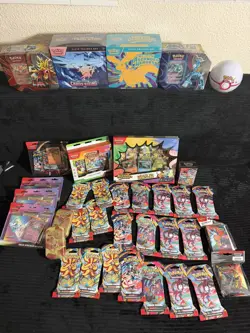 Mixed Pokemon lot 151 Prismatic Evolutions Chaos Rising | 36 Items SEALED - Image 1