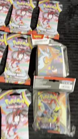 Mixed Pokemon lot 151 Prismatic Evolutions Chaos Rising | 36 Items SEALED - Image 2