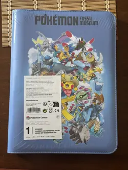 Pokemon Fossil Museum: Pokemon TCG Zip Binder - Image 1