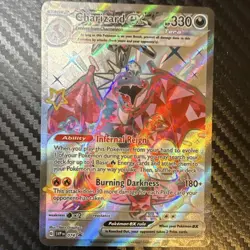 The Pokemon Company Charizard ex SVP 074 Promo Full Art Holo EN 330HP Stage 2 - Image 1
