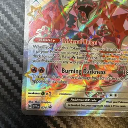 The Pokemon Company Charizard ex SVP 074 Promo Full Art Holo EN 330HP Stage 2 - Image 5
