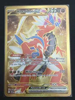 Pokemon TCG Koraidon EX 254/198 SV01 Scarlet & Violet Base Set. NM Condition - Image 1